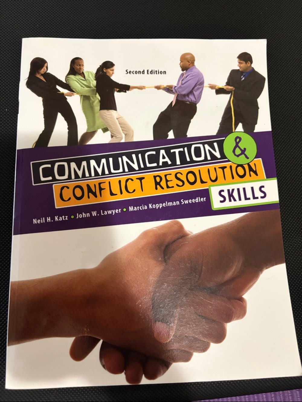 Communication & Conflict Resolution Skills Textbook - Purple, Orange, Green